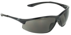 Walkers Game Ear IKON Tanker Ballistic Eyewear Smoke Gray Lens Matte Black Open Frame — view 2