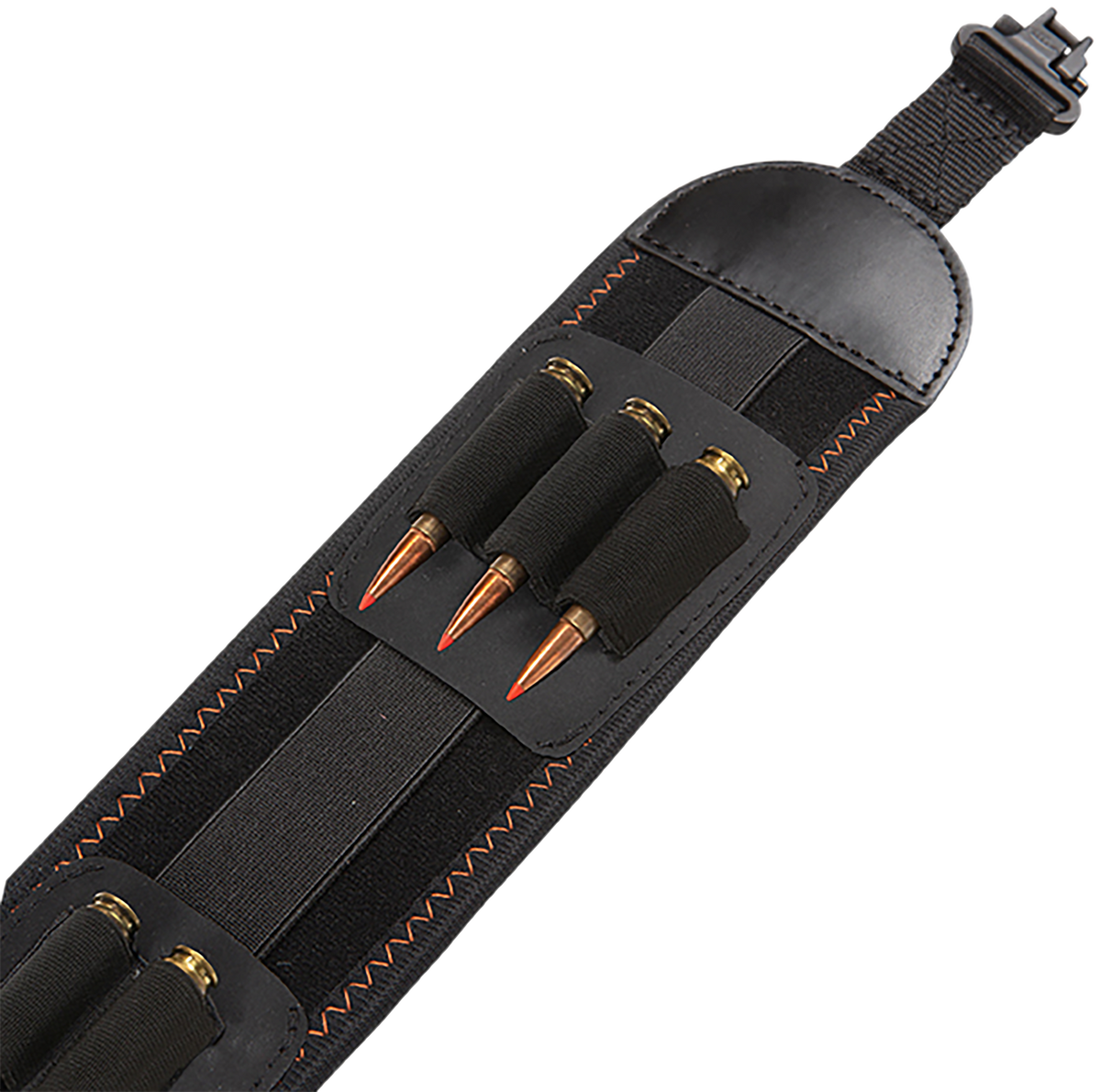 Allen 8888 Denali Black Neoprene Rifle Cartridge Sling 22"-42" Adjustable w/ Sharkskin Back — view 2