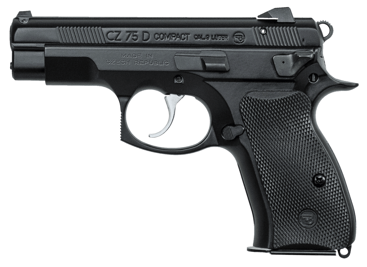 CZ 75D PCR Compact 9mm Luger 3.75" 10+1 DA/SA Semi-Auto Pistol — view 2