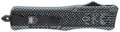 CobraTec CTK-1 Medium 3" OTF Drop Point Plain D2 Steel Carbon Fiber Aluminum Handle — view 2