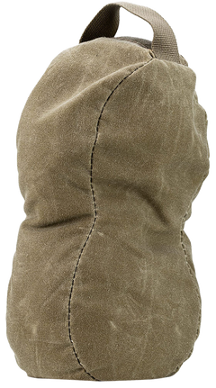 MDT Sporting Goods Peanut Shooting Bag Prefilled Waxed Army Duck Canvas 8-9 lbs - Grulla — view 2
