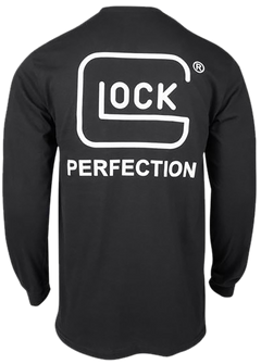 Glock Perfection Long Sleeve Tee Black Pre-Shrunk Cotton 3XL — view 2