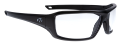 Walkers Game Ear IKON Forge Ballistic Eyewear Clear Lens Matte Black Frame — view 2
