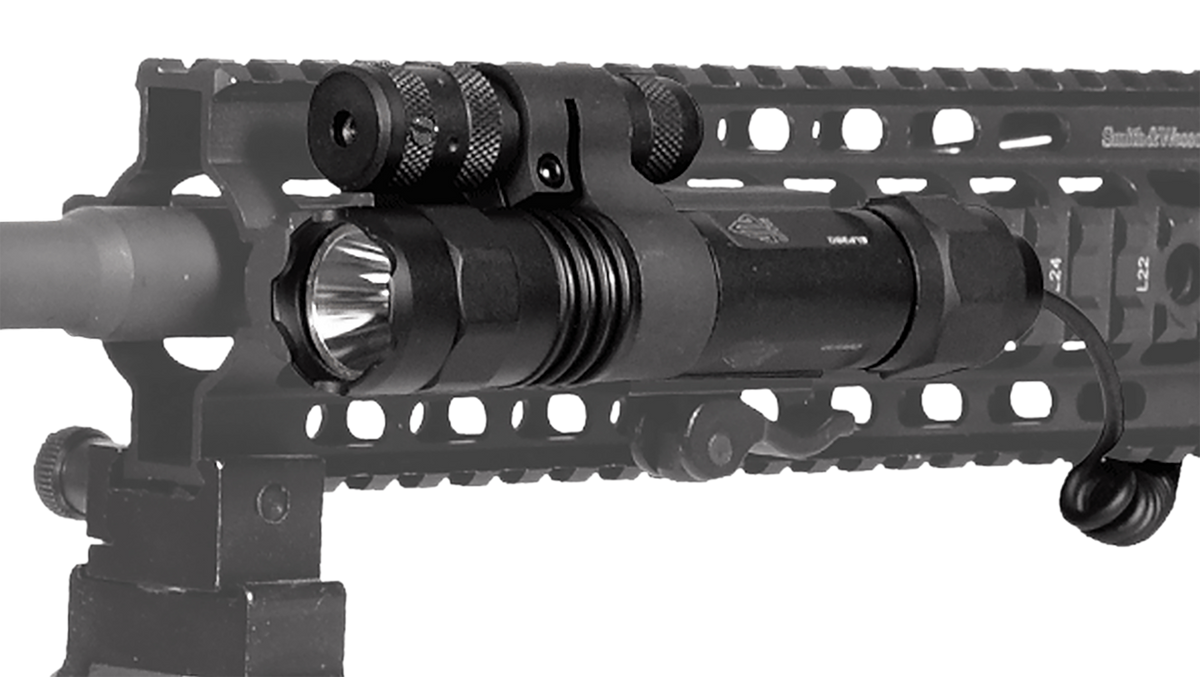 Leapers UTG AccuShot LT-ELP38Q-A 400 Lumens LED Light & Red Laser Combo - QD Picatinny Mount — view 2