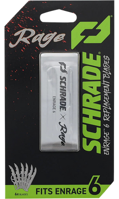 Schrade Enrage 8 Replacement Blades 3" 420A Stainless Steel - 8 Blade Pack — view 2