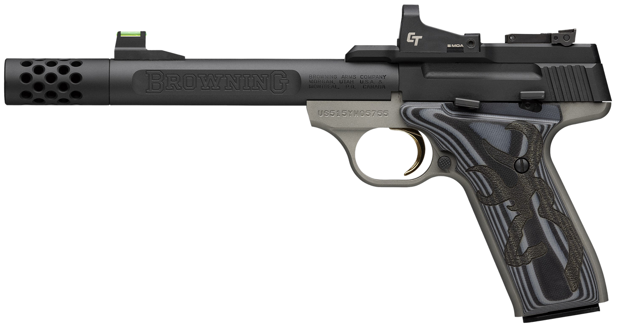 Browning Buck Mark Plus 22 LR 5.9" 10+1 Semi-Auto Pistol — view 2