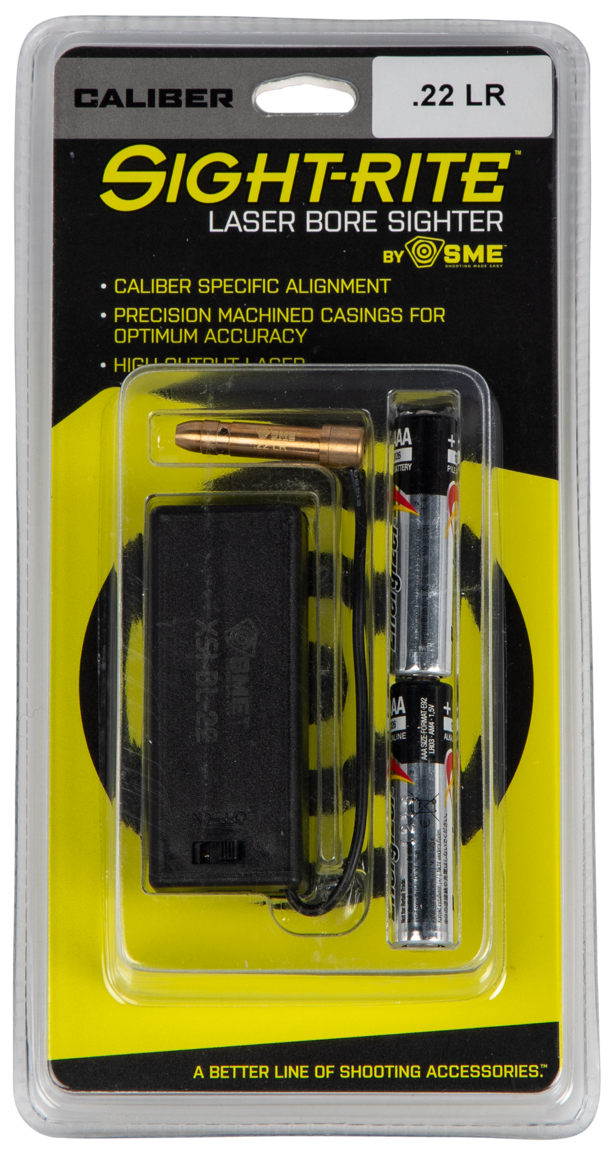 SME Sight-Rite XSIBL22 Laser Bore Sighter .22 LR Brass Casing — view 2