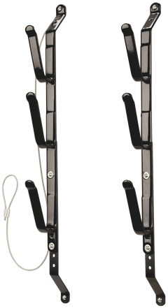 Allen 18520 Three Gun Steel Locking Truck Window Gun Rack — view 2