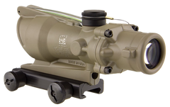 Trijicon ACOG 4x32mm Illuminated Green Chevron .223/5.56 BDC Riflescope - FDE — view 2