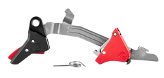 Timney Triggers Alpha Competition Glock Gen5 9mm Luger, 40 S&W, 22 LR Red Straight Trigger — view 2