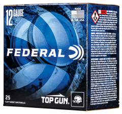 Federal TGL129 Top Gun  12Gauge 2.75" 1 1/8oz 9Shot 25 Per Box/10 Case — view 2
