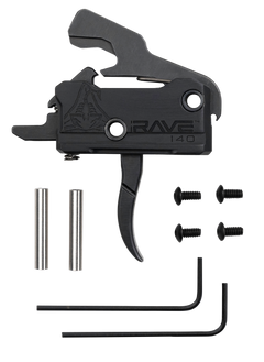 Rise Armament RA-140 AR-Platform 3.50 lb Single-Stage Curved Trigger - Black — view 2
