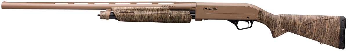 Winchester SXP Hybrid Hunter 12 Gauge 28" 4+1 3.5" Pump Shotgun - Flat Dark Earth Perma-Cote / Mossy Oak Bottomland — view 2