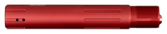Strike Industries CARPRE SLICK Pistol Buffer Tube AR-15 7075-T6 Aluminum Red Anodized — view 2