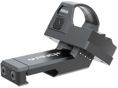 Viridian PINCH Adjustable 35 Degree Offset Mount with Shield RMSc Adapter - Black Anodized — view 2