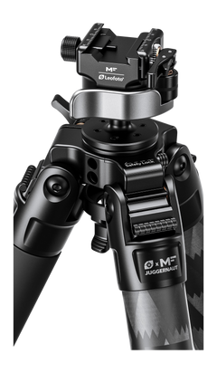 Leofoto USA Juggernaut S2 2-Section Carbon Fiber Tripod/Head Combo Black — view 2