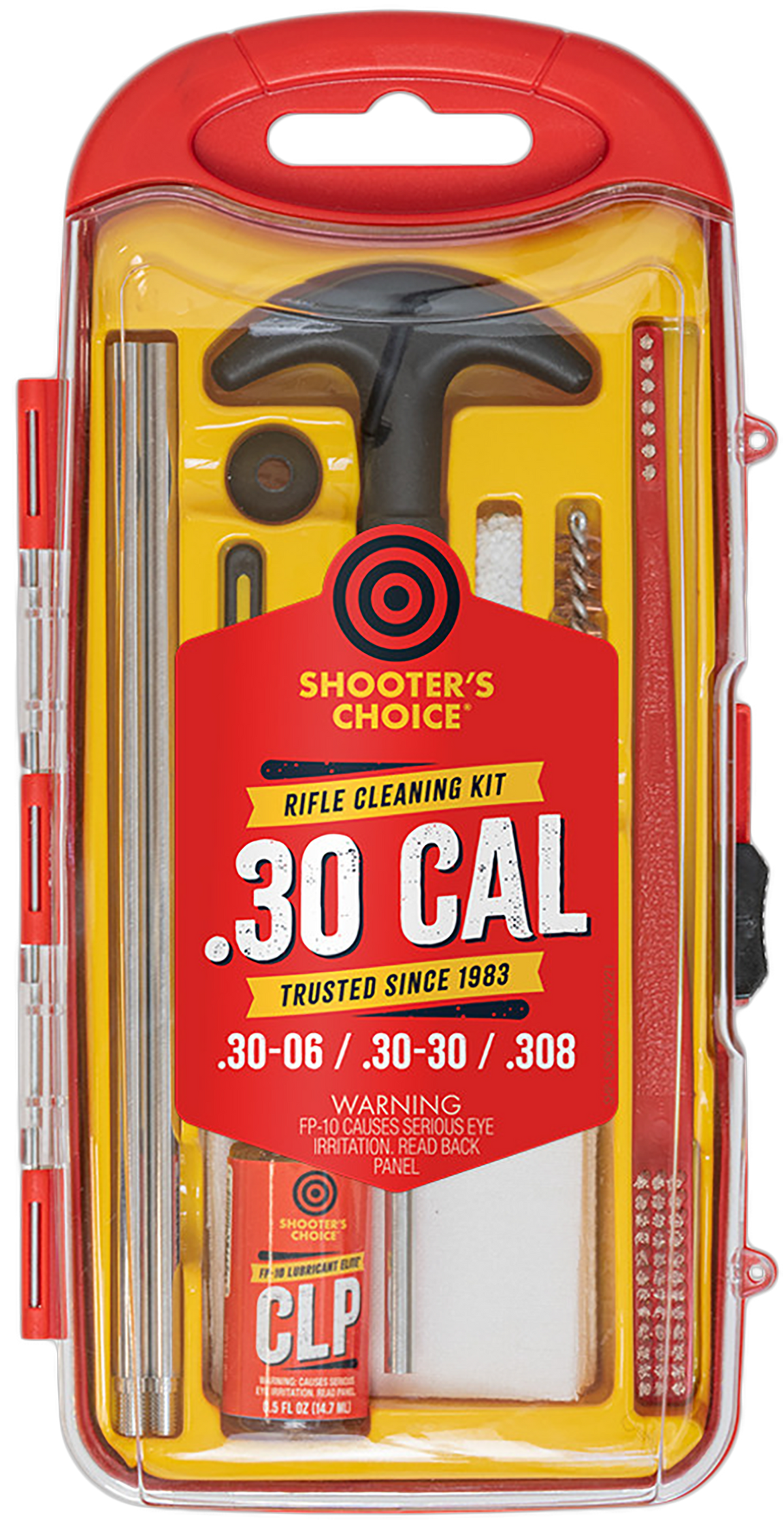 Shooters Choice SHFSRK30 Gun Rod Cleaning Kit 30 Caliber 13-Piece Rifle — view 2