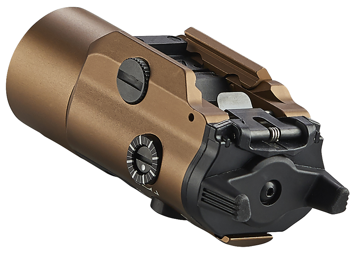 Streamlight TLR-VIR II 300 Lumen White LED/IR Laser Weapon Light - Coyote Anodized - M17/M18/Picatinny — view 2