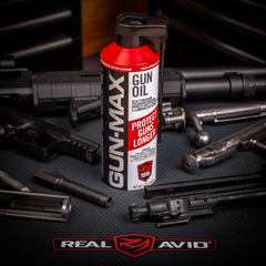 Real Avid Gun-Max Gun Oil 12 oz Aerosol Cleans/Lubricates/Protects — view 2
