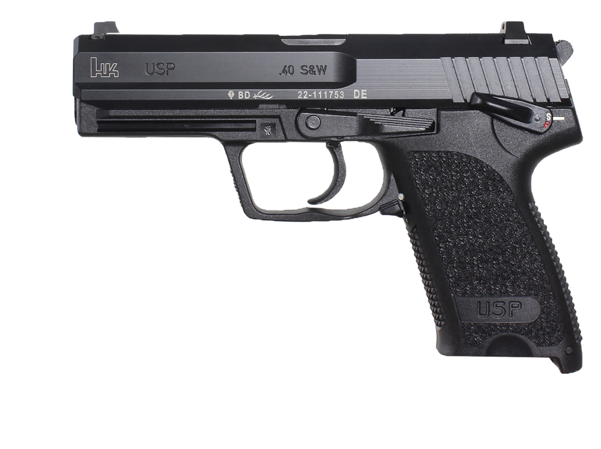 HK USP V1 45 ACP 4.41" 10+1 DA/SA Semi-Auto Pistol — view 2
