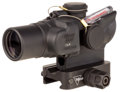 Trijicon ACOG TA44 1.5x16mm Red Circle w/Dot Riflescope - Matte Black Anodized — view 2