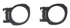 Wheeler Sporter Scope Rings 1" Medium Black Bi-Weaver — view 2