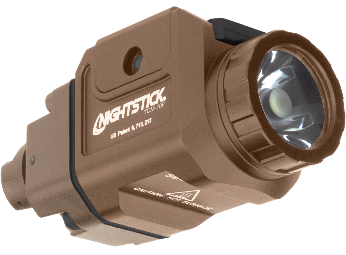 Bayco Nightstick TCM-10F Compact Handgun Light 650 Lumens White LED Flat Dark Earth — view 2