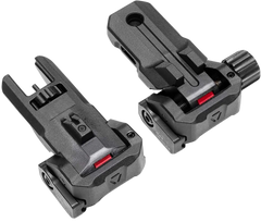 Strike Industries SPBUS Polymer Backup Sights Black Folding for AR-15 — view 2