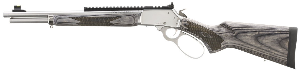 Marlin 1894 SBL 44 Rem Mag/44 Special 16.10" 9+1 Lever-Action Rifle - Polished Stainless Gray Laminate — view 2