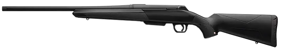 Winchester Guns XPR SR Full Size 243 Win 20" 3+1 Bolt Action Rifle - Threaded Sporter Barrel, Matte Black Synthetic Stock — view 2