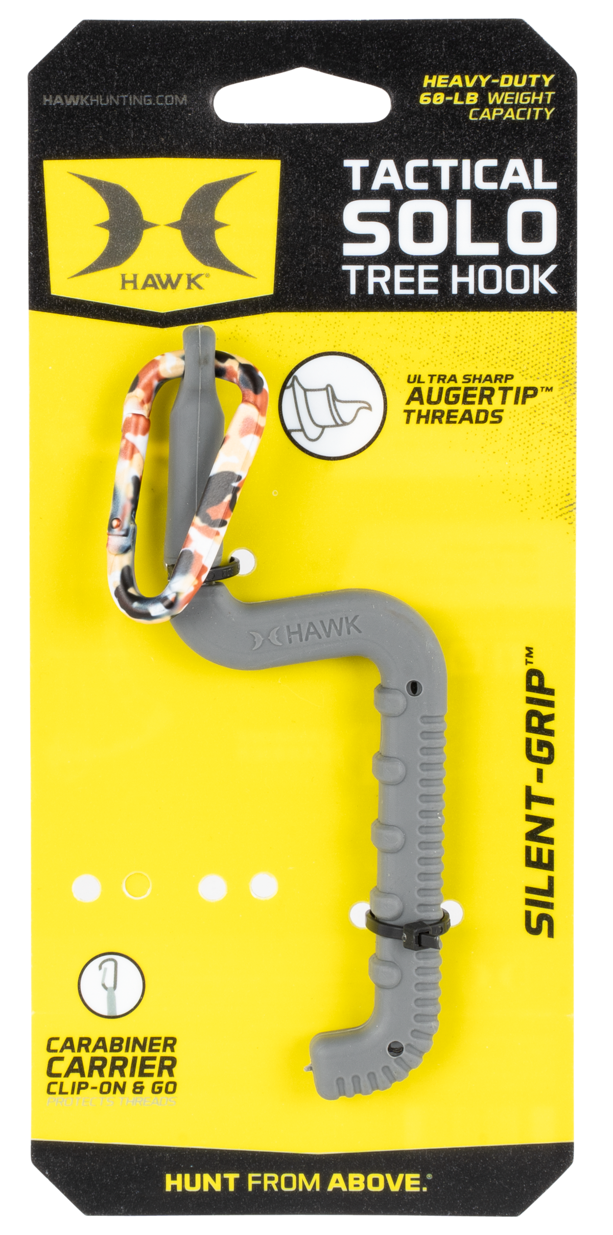 Hawk Solo Tree Hook Gray 2.75" 60 lb Capacity — view 2