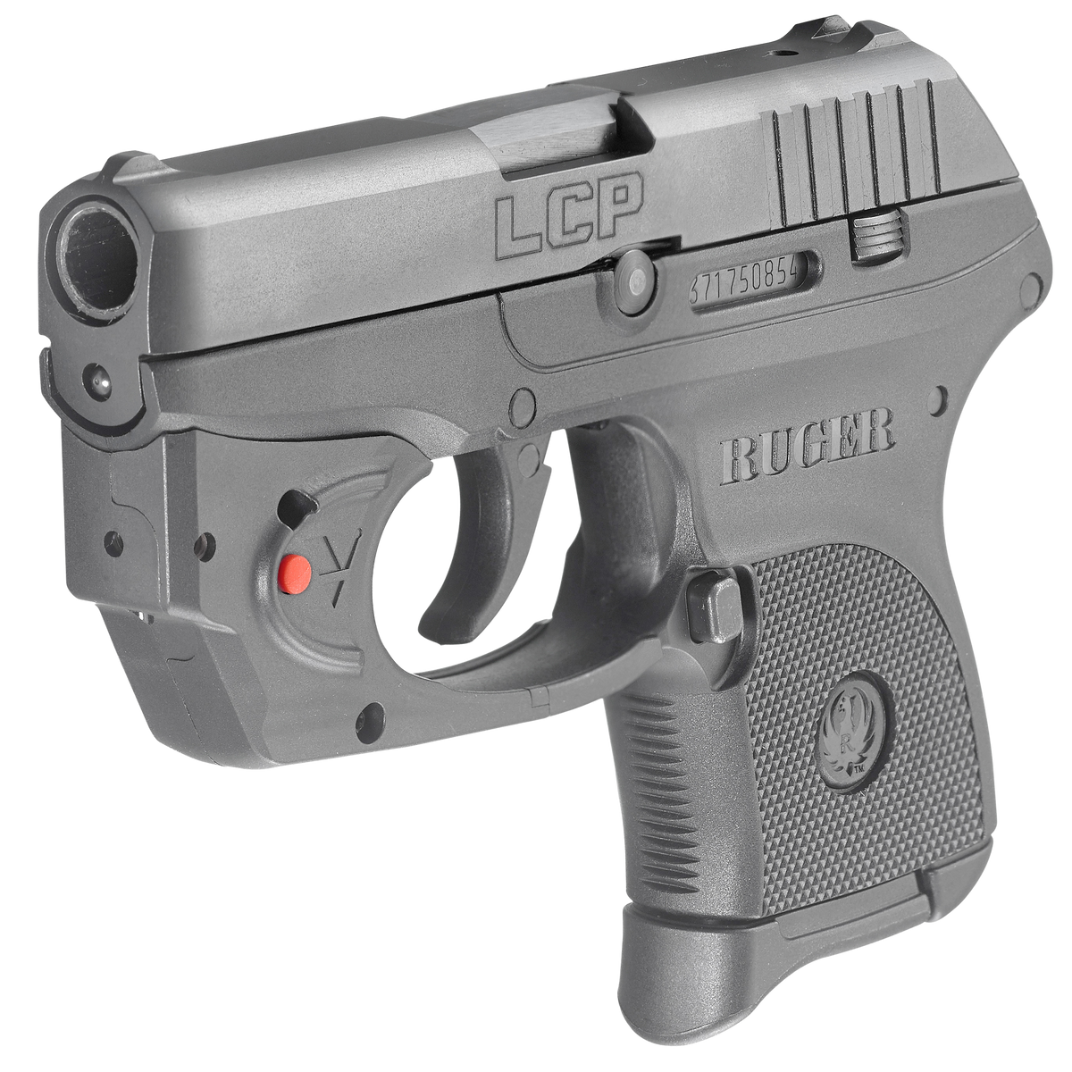 Ruger 3752 LCP w/Laser 380 ACP 2.75" 6+1 Semi-Auto Pistol - Viridian E-Series Red Laser — view 2