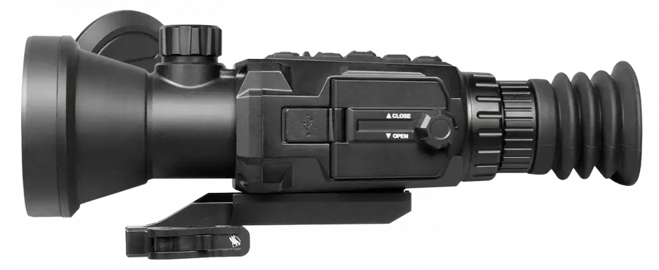 AGM Global Vision Secutor LRF 75-640 4-32x 75mm Thermal Imaging Riflescope w/ Laser Rangefinder — view 2