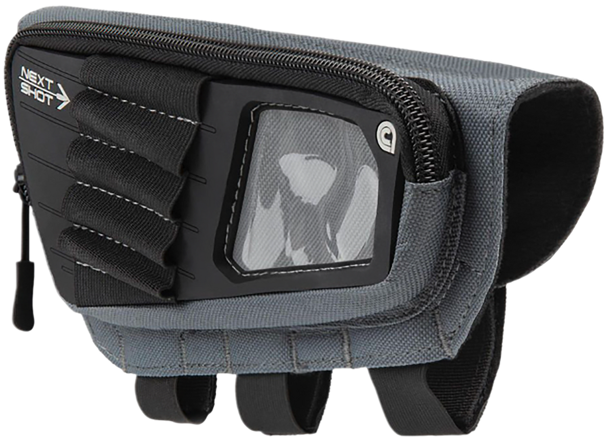 Allen 8528 Next Shot Cody Buttstock Pouch Gray 5rd .223-300 Win Mag — view 2