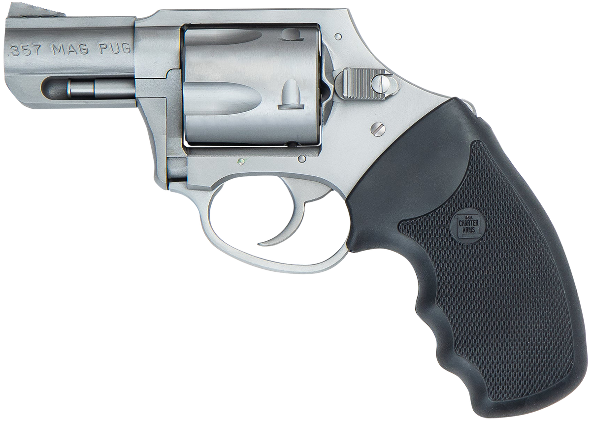 Charter Arms 73521 Mag Pug 357 Mag 2.20" 5-Shot DAO Revolver - Matte Stainless — view 2