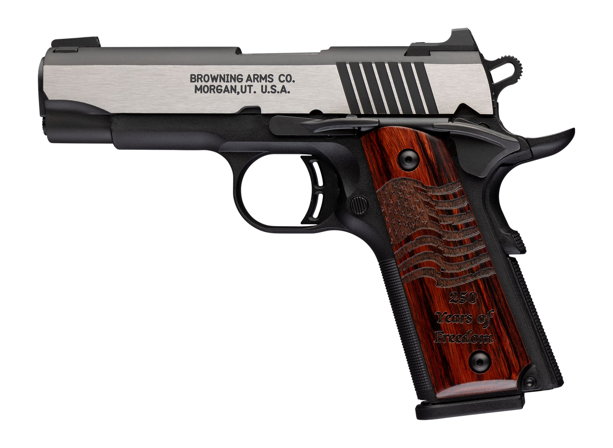 Browning 1911 Black Label Medallion Pro 250 Compact 380 ACP 3.63" 8+1 Semi-Auto Pistol — view 2