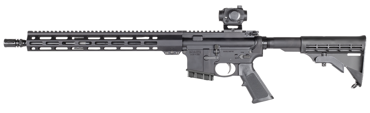 Smith & Wesson M&P15 Sport III 5.56 NATO 16" 10+1 Semi-Auto Rifle w/ Crimson Trace Red Dot - CO Compliant — view 2
