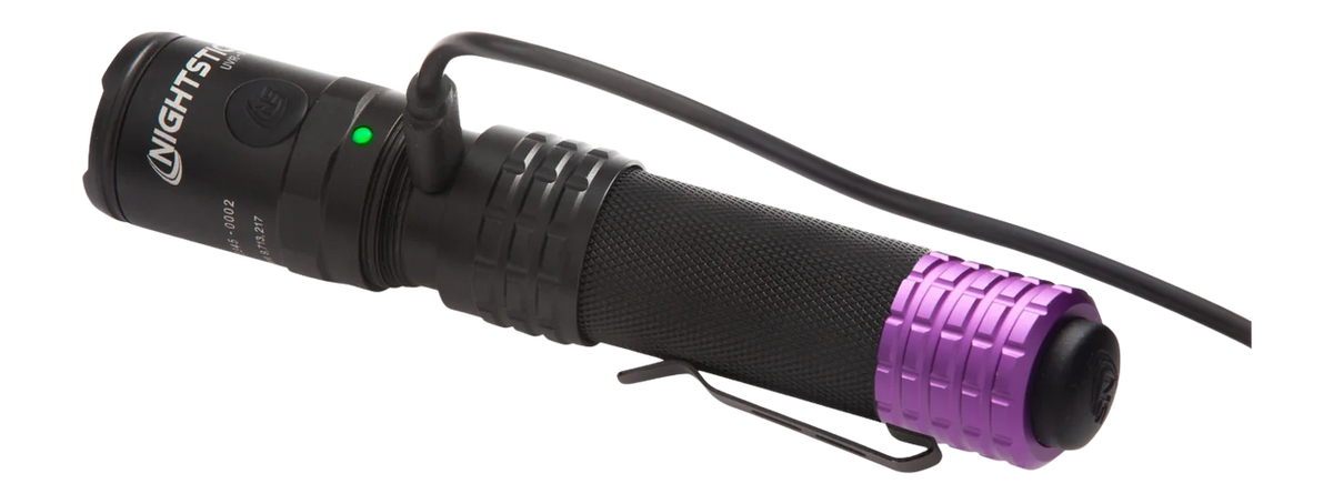 Bayco Nightstick UVR-588XL USB Rechargeable UV Flashlight with 385-Lumen White Flood 370nm — view 2