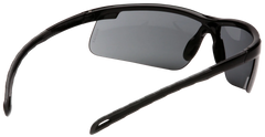 Pyramex Everlite Safety Glasses Gray Anti-Fog Lens Black Frame — view 2