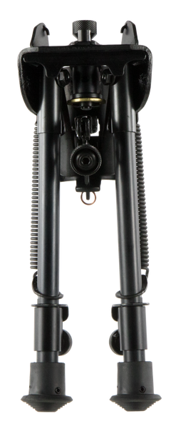 Harris S-L Series S Model L Swivel Bipod 9-13" Sling Swivel Stud Rubber Feet - Black Anodized Steel/Aluminum — view 2