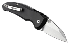 Hogue A01-Microswitch 1.95" Folding Automatic Drop Point 154CM Matte Black Aluminum — view 2