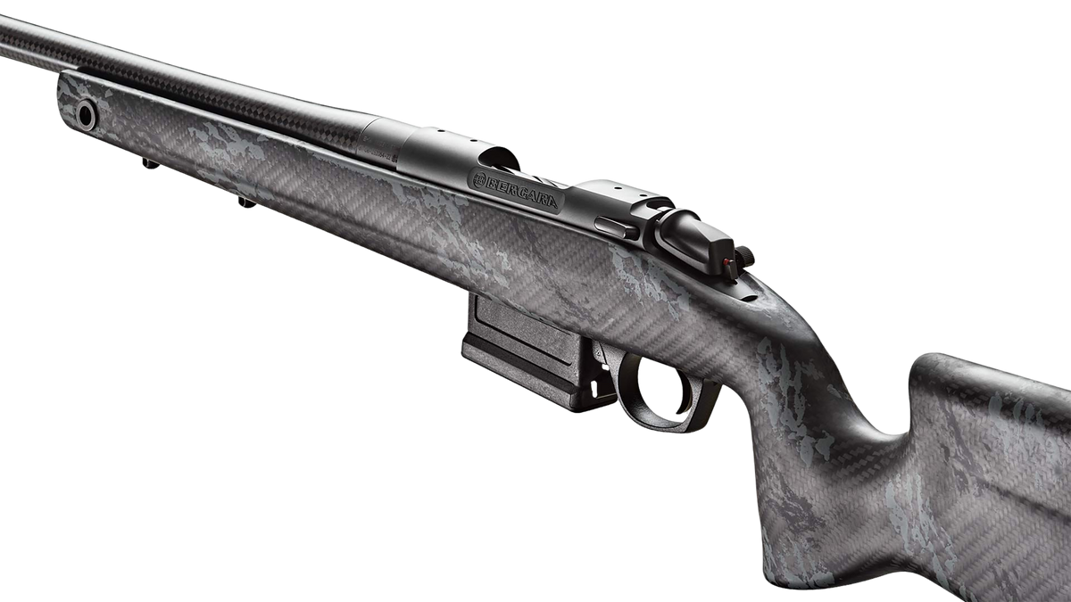 Bergara Rifles B-14 Crest 308 Win 20" 5+1 Bolt-Action Rifle - Sniper Gray Cerakote Carbon Fiber Stock — view 2