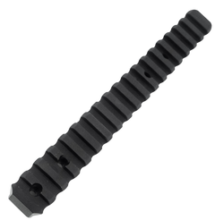 Talley Picatinny Rail Tikka T3/T3x Short Action 0 MOA 7.46" Black Anodized — view 2