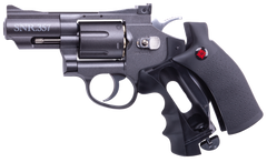 Crosman SNR357 .177 6-Shot CO2 DA/SA Air Pistol - Black Rubber Grips — view 2