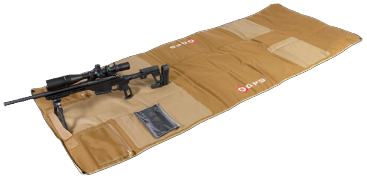 G Outdoors GPS-T750T Tactical Padded Shooting Mat 600D Polyester Flat Dark Earth — view 2