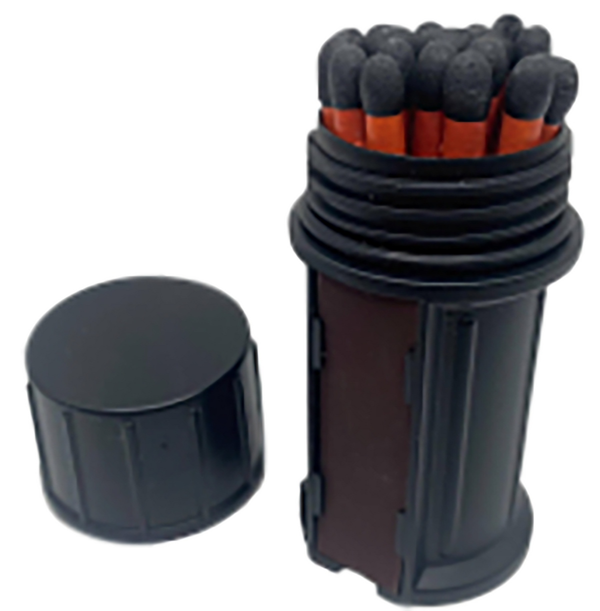 Black Beard Fire Starters Stormproof Matches Black/Red 3" Long 20 Matches — view 2