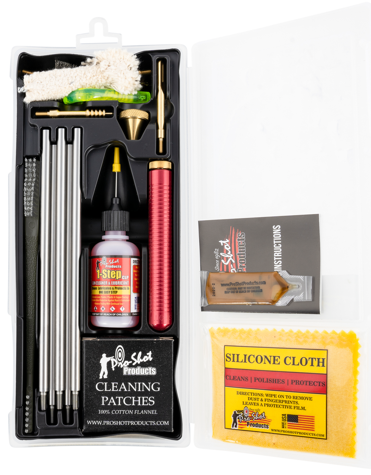 Pro-Shot TR308KIT Tactical Classic Box Kit .30 Cal Multi-Caliber Rifle Cleaning Kit — view 2