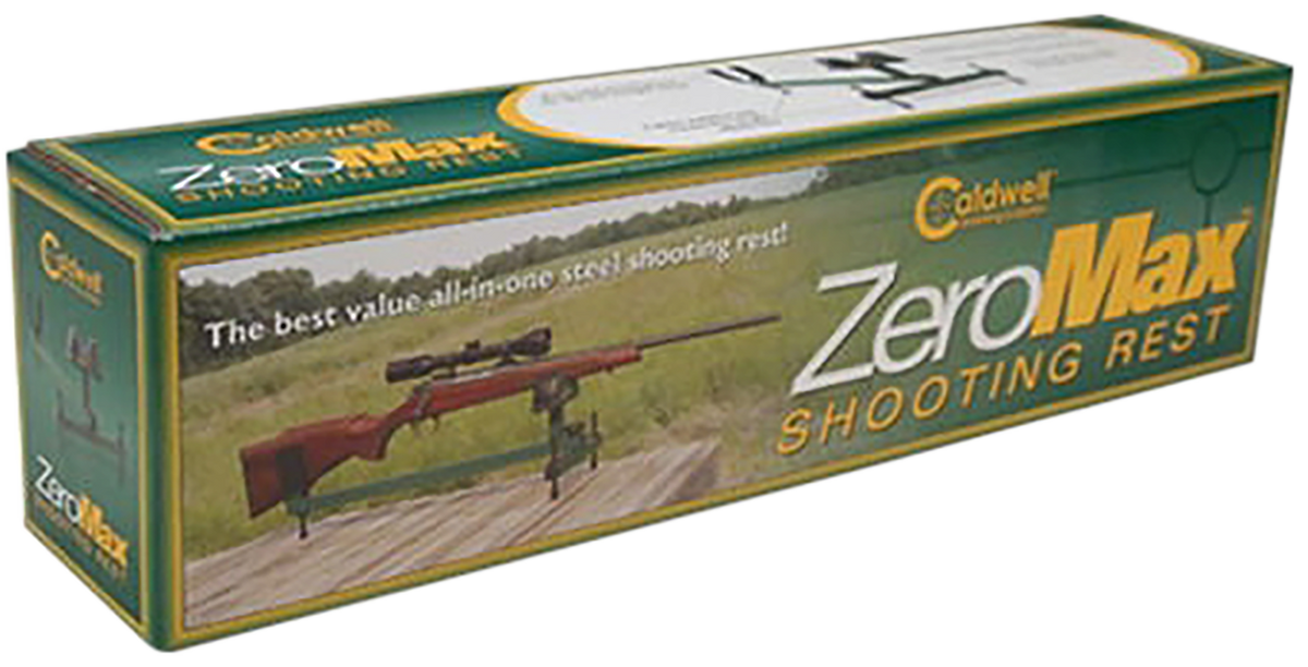 Caldwell ZeroMax Shooting Rest Medium Varmint Front Bag Empty Green Metal — view 2