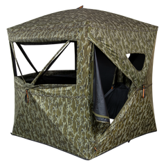 Muddy Infinity Evo 58x58 3-Person Ground Blind - Mossy Oak Bottomland — view 2