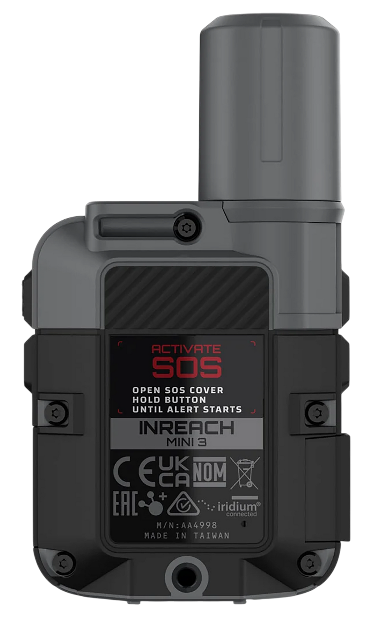 Garmin inReach Mini 3 Compact Satellite Communicator Black/Gray — view 2